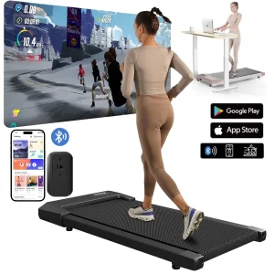 2.5HP Walking Pad & Treadmill (300 lb Capacity)